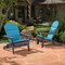 GDFStudio Nelie Outdoor Acacia Wood Adirondack Chairs with Cushions
